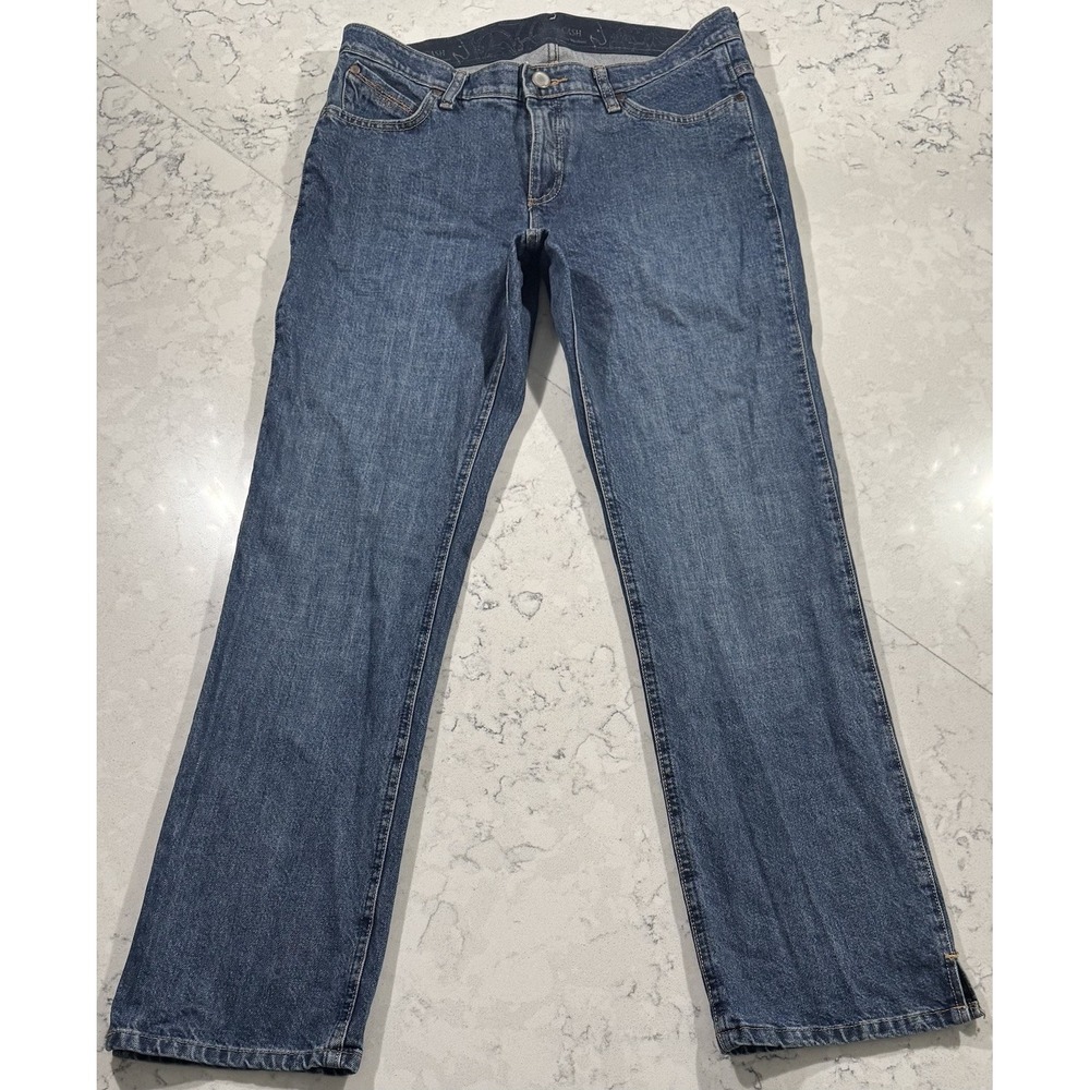 Wrangler Cash Ultimate Riding Jeans Womens 11x32 Blue Medium Wash 10WRC10AS
